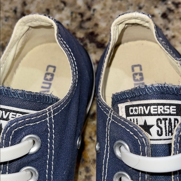 Converse Blue and White Sneakers - Picture 2 of 10